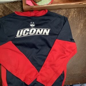 Colosseum Red and Black Youth Hoodie